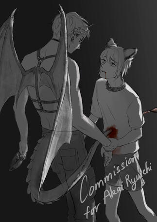 B&W - Couple - Thigh up